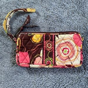 Vera Bradley Wristlet - RETIRED Buttercup pattern